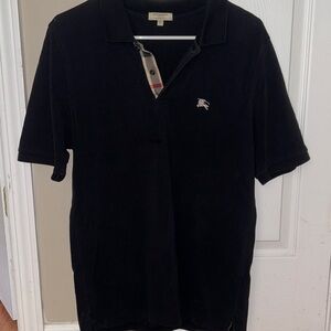 Men's Navy BURBERRY Shirt SZ S